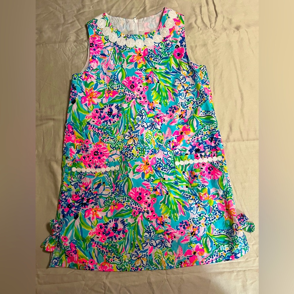 Lilly Pulitzer Shift dress. EUC. Girls size 7